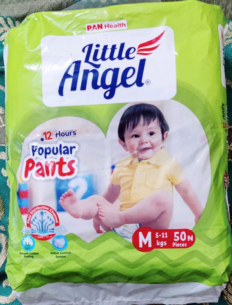 LITTLE ANGEL POPULAR PANTS MEDIUM SIZE 50 UNIT PACK