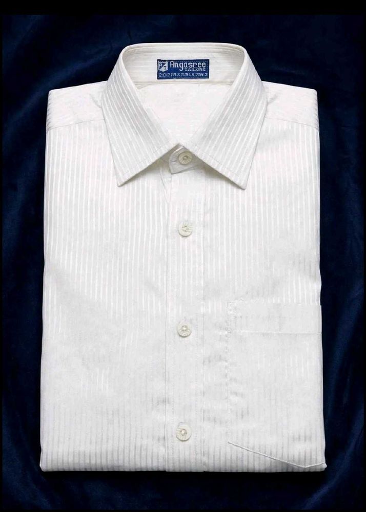 Angrasree Men's Formal Striped Shirt