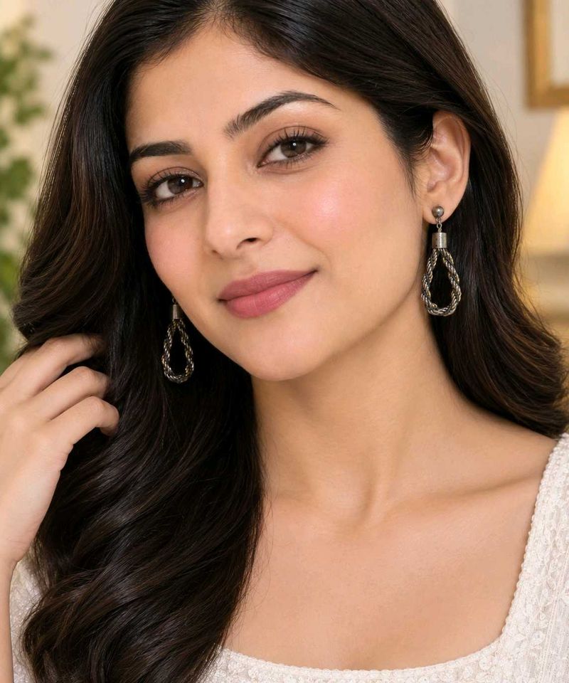 Unique Twisted Drop Earrings