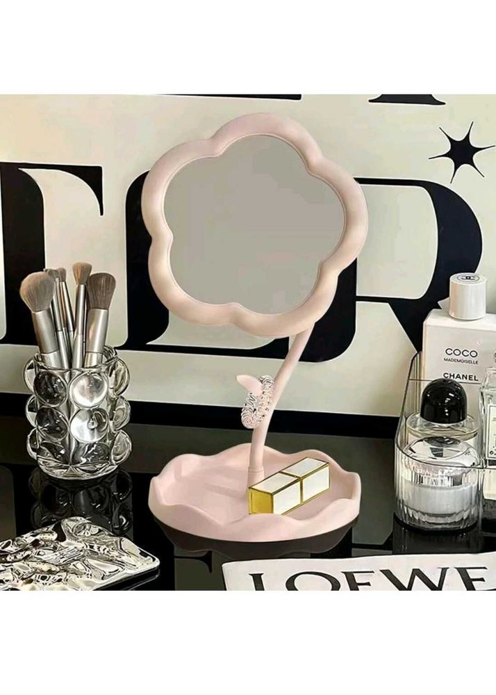 Cute Cloud Makeup Mirror with Tray