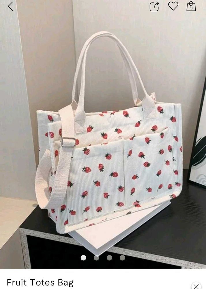Fruity Tote Bag from Savana