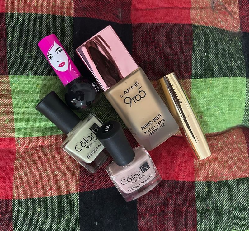 Lakme &amp; Colorbar Makeup Bundle