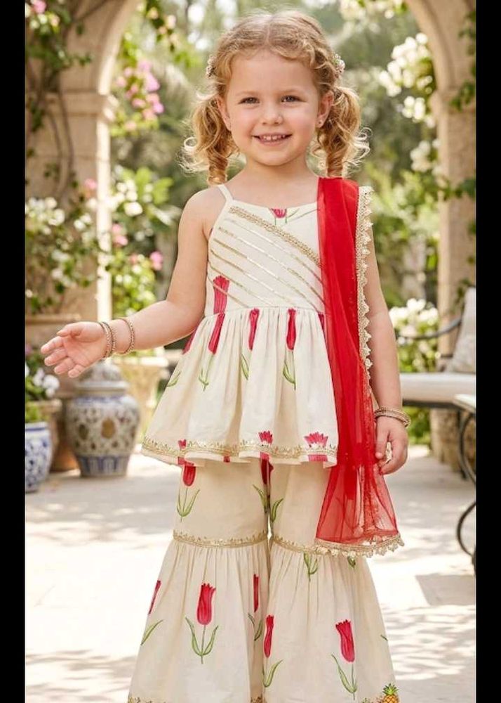 3-4 year Designer Girls Ethnic Wear Set