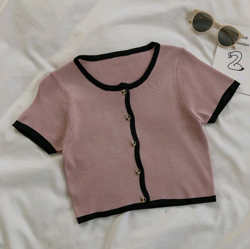 Women's Korean Crop Top