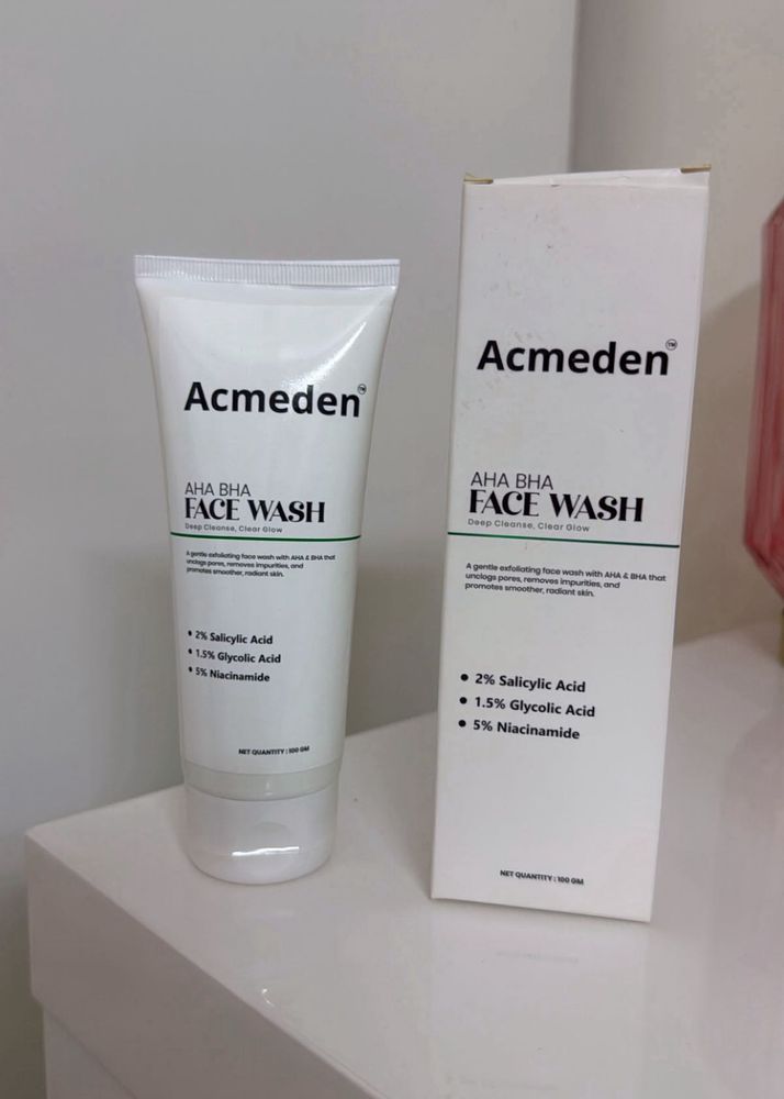 Acmeden AHA BHA Face Wash