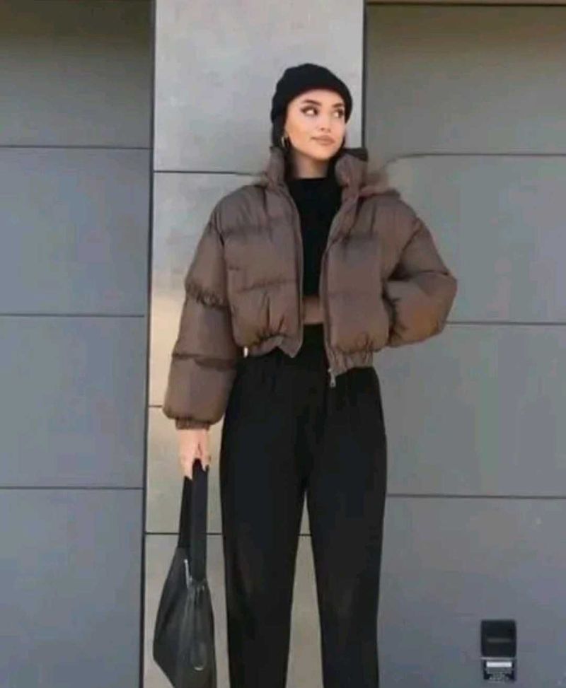 Brown Puffer Jacket