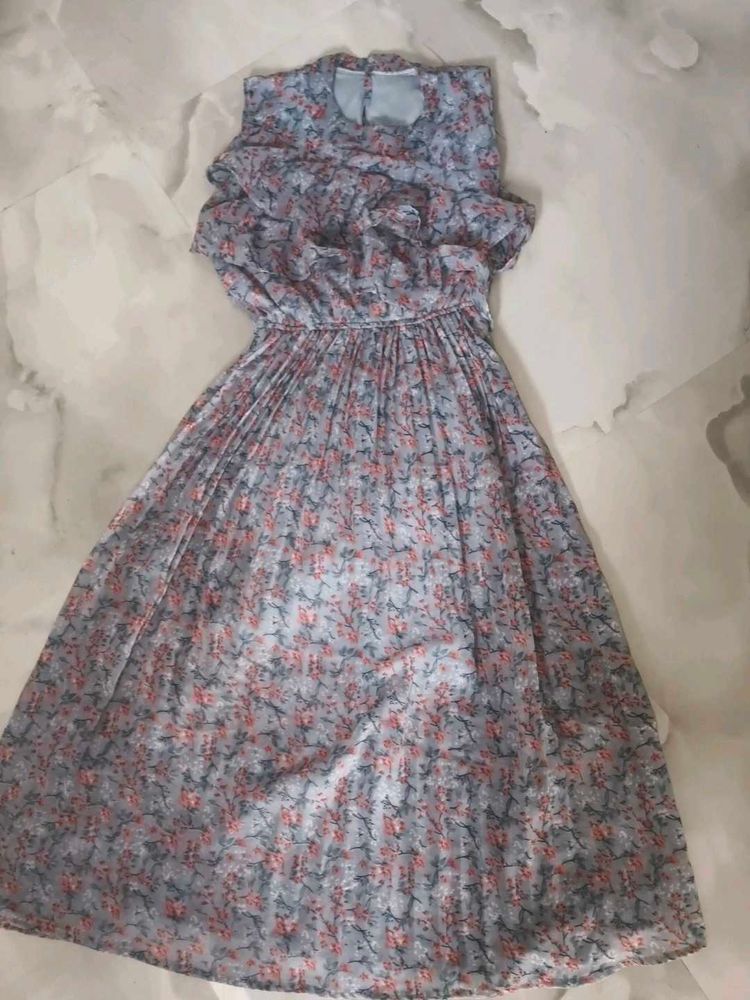 Floral Print Maxi Dress