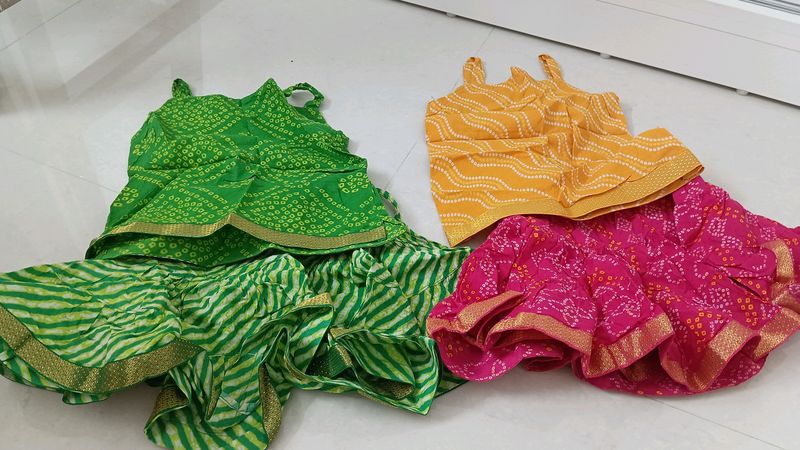Combo Of Cotton Skirt And Top