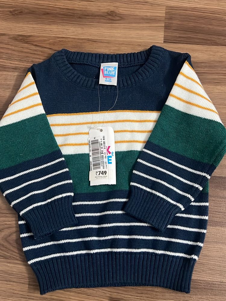 New Boys 6-12month Sweater