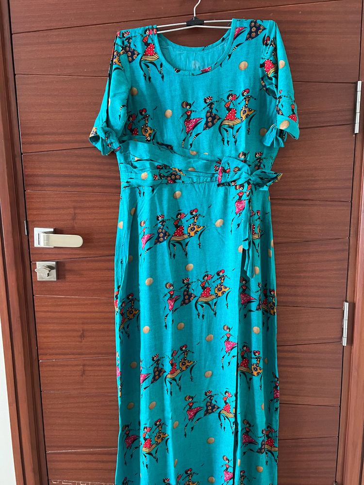 Printed Gown