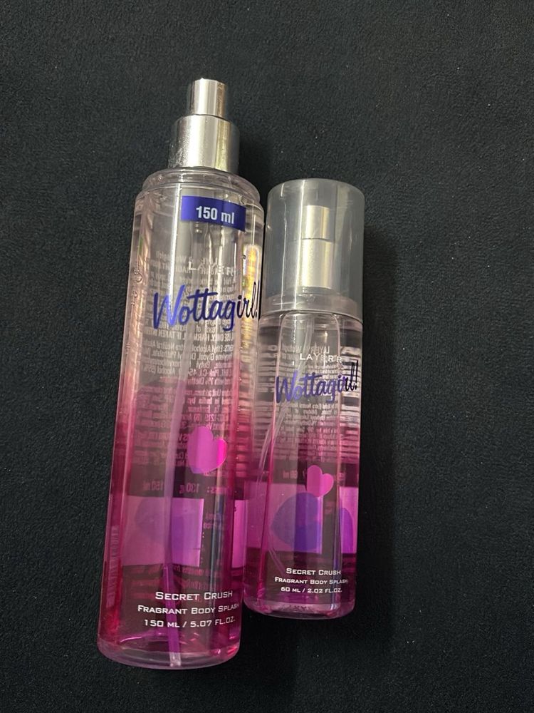 Wottagirl Secret Crush Body Mist Set