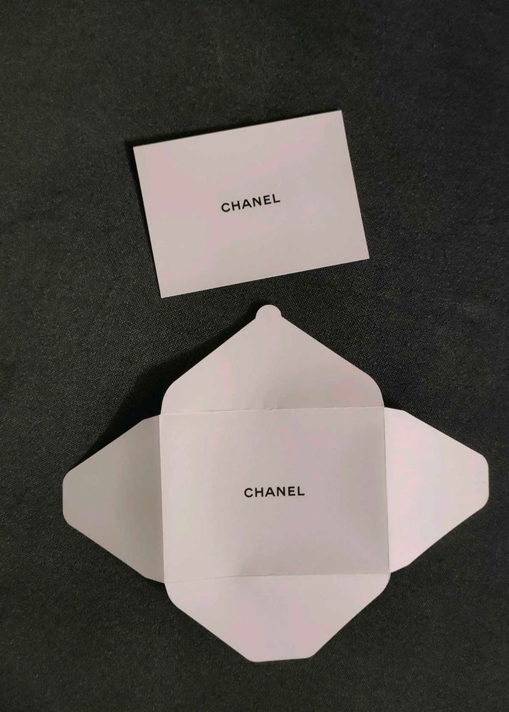✨ Chanel Gift Card &amp; Mini Envelope Set
