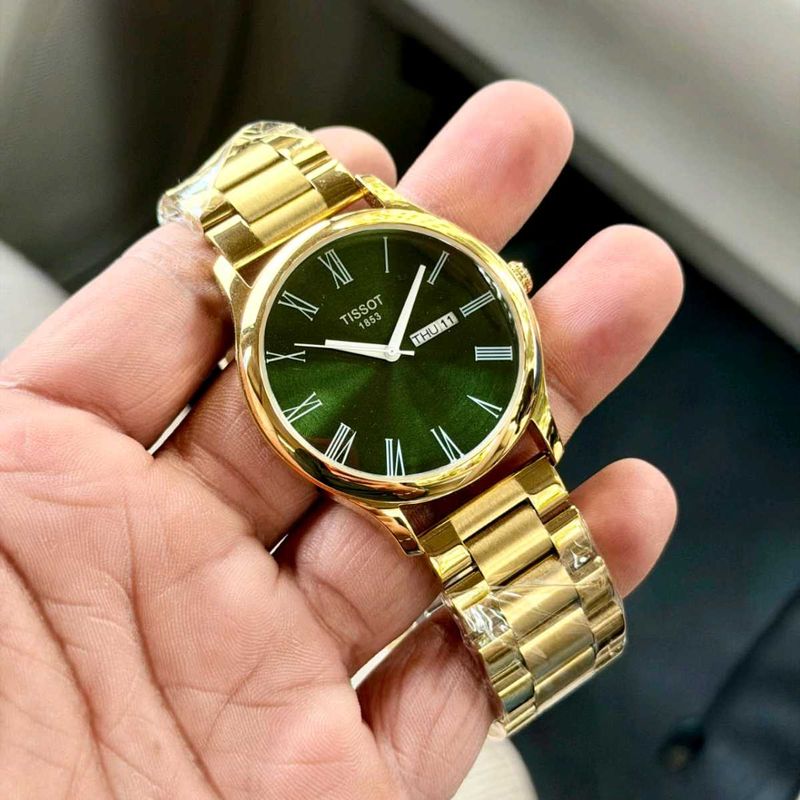 TISSOT MENS GREEN DIAL MOST DEMANDING WATCH AT SAL