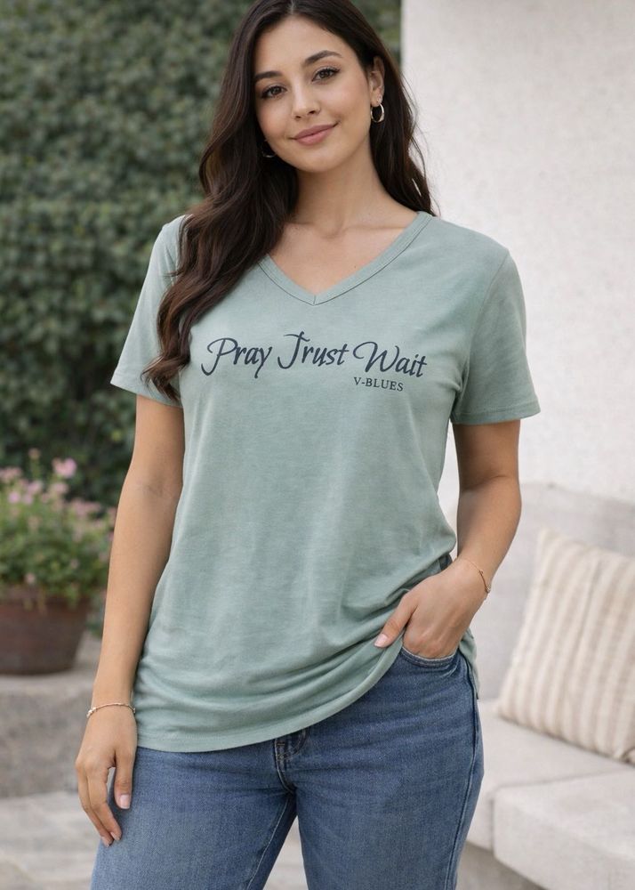 V-Neck Graphic Tee