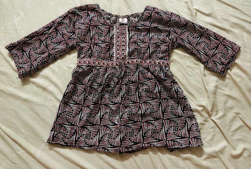 Ethnic Print Kurta