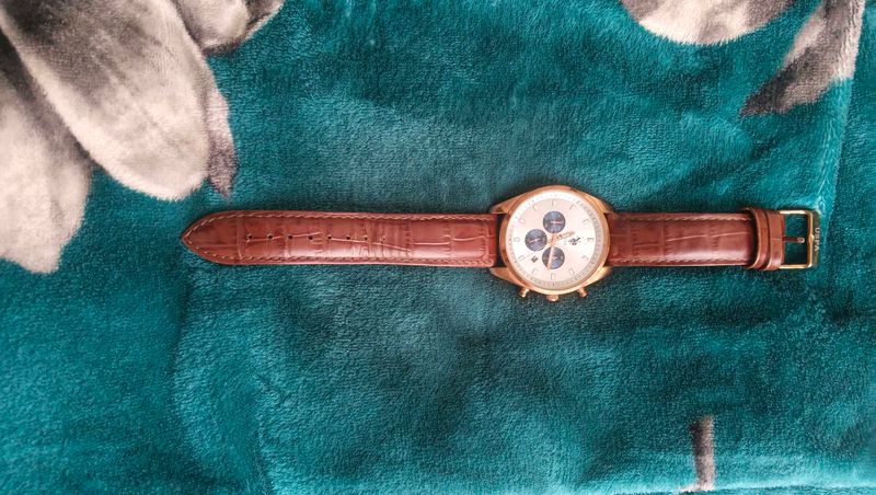 U.S. Polo Assn. USWAT0005 Multifunction Watch – Or