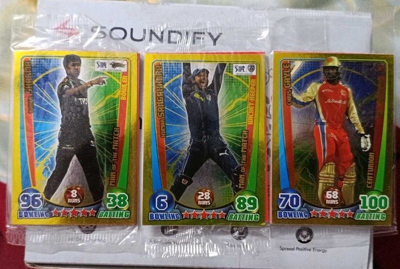 Topps 2012 Cricket Attax (3 packs)