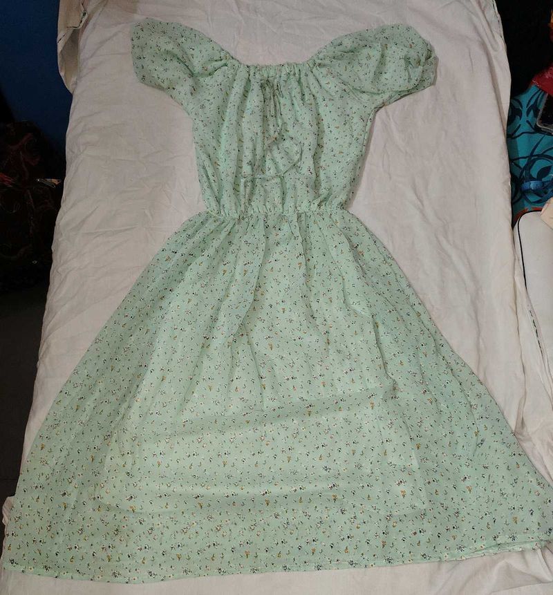 Cute Green Dress /Frock