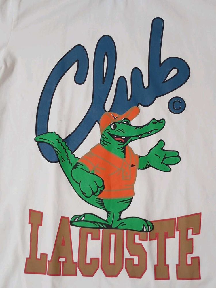 Lacoste Club Croc Graphic T-Shirt