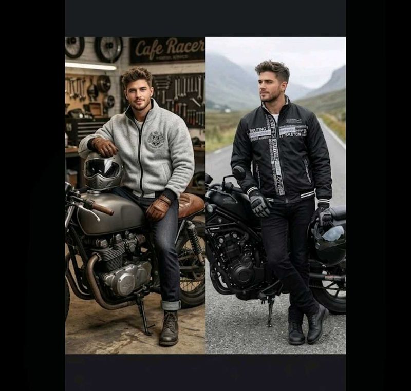 Double Sided Harbor Club Bomber Jacket