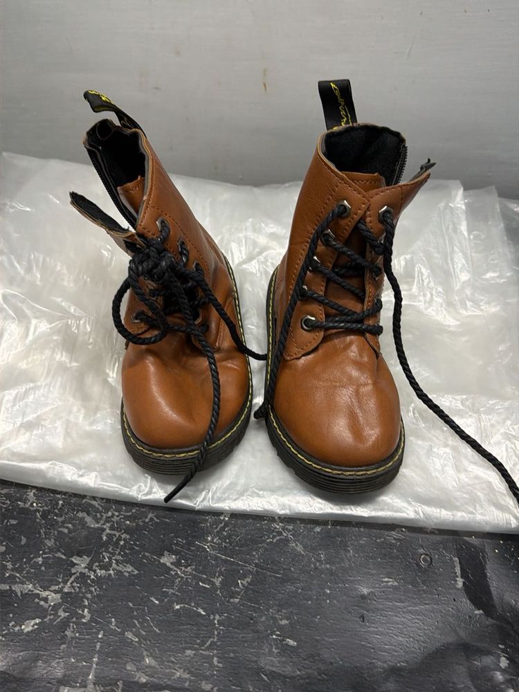 Cute Brown Baby Boots