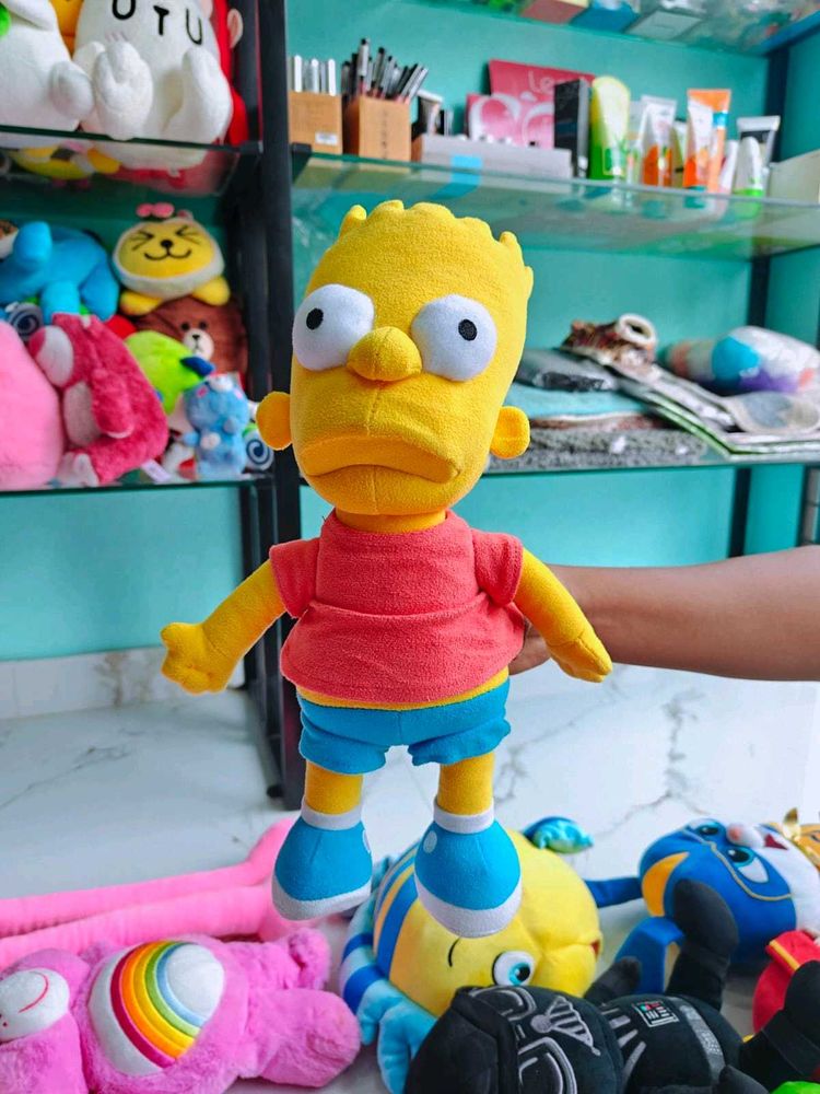 Bart Simpson Plush Toy