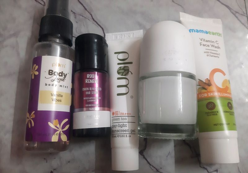 Mini Skin Care Products