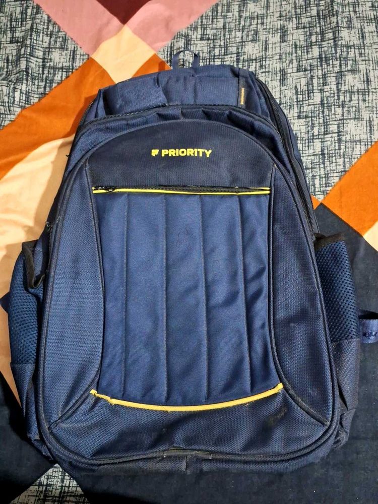 Navy Blue Priority Backpack