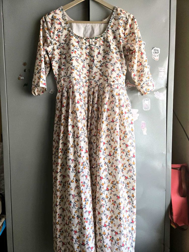 Floral Print Maxi Dress
