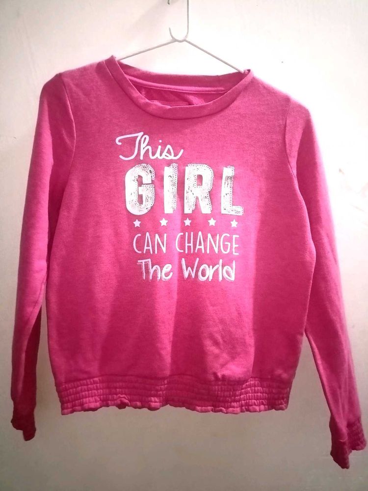 Pink "This Girl Can Change The World" Top