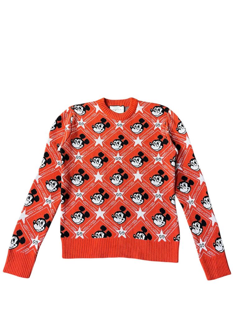 Gucci Mickey Mouse Knit Sweater