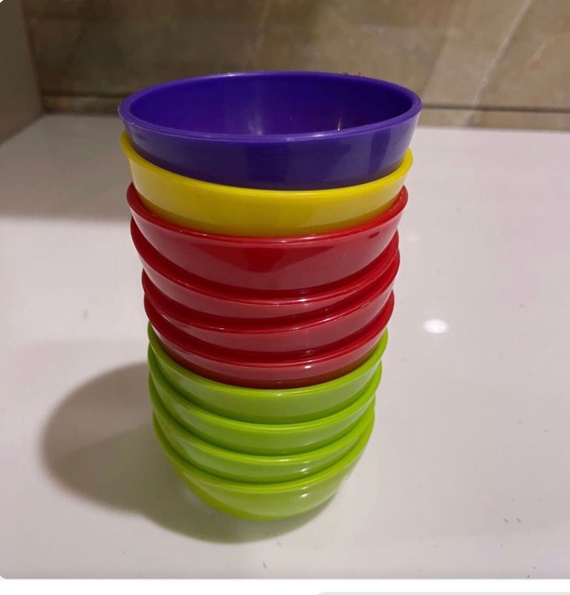 Colorful Dinnerware Bowls (Set)
