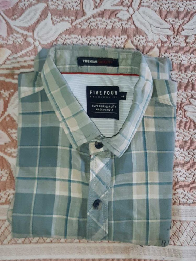 Men's Plaid Casual Shirt