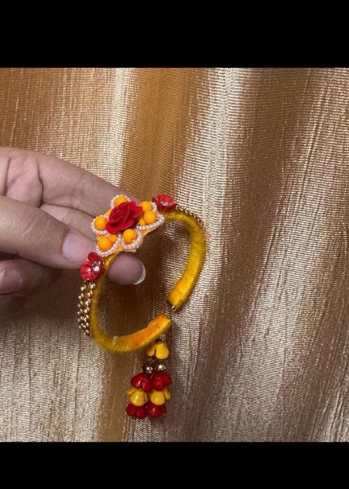 Yellow Floral Bracelet