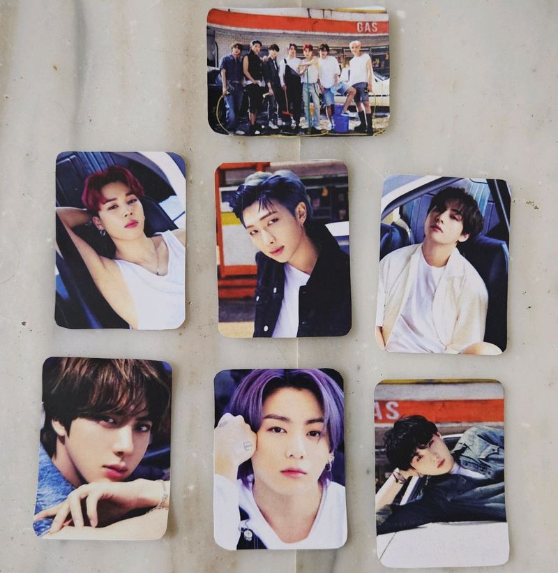 BTS Butter Sticker Set