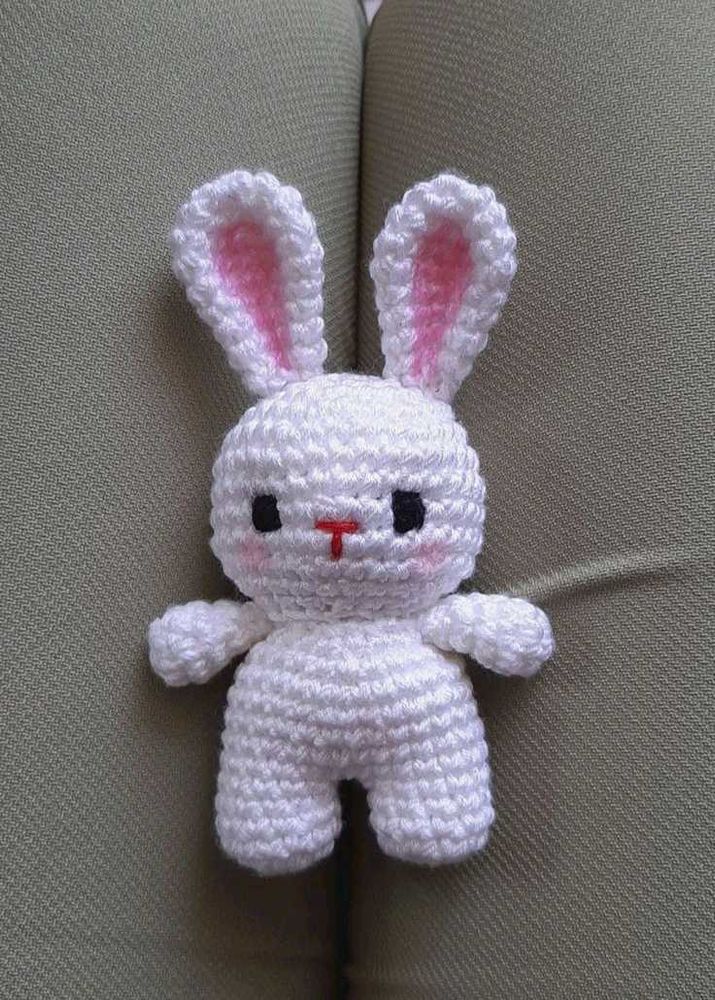 Cute Crochet Bunny Toy