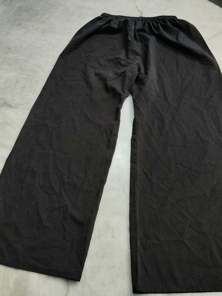 Black Crepe Pallazos