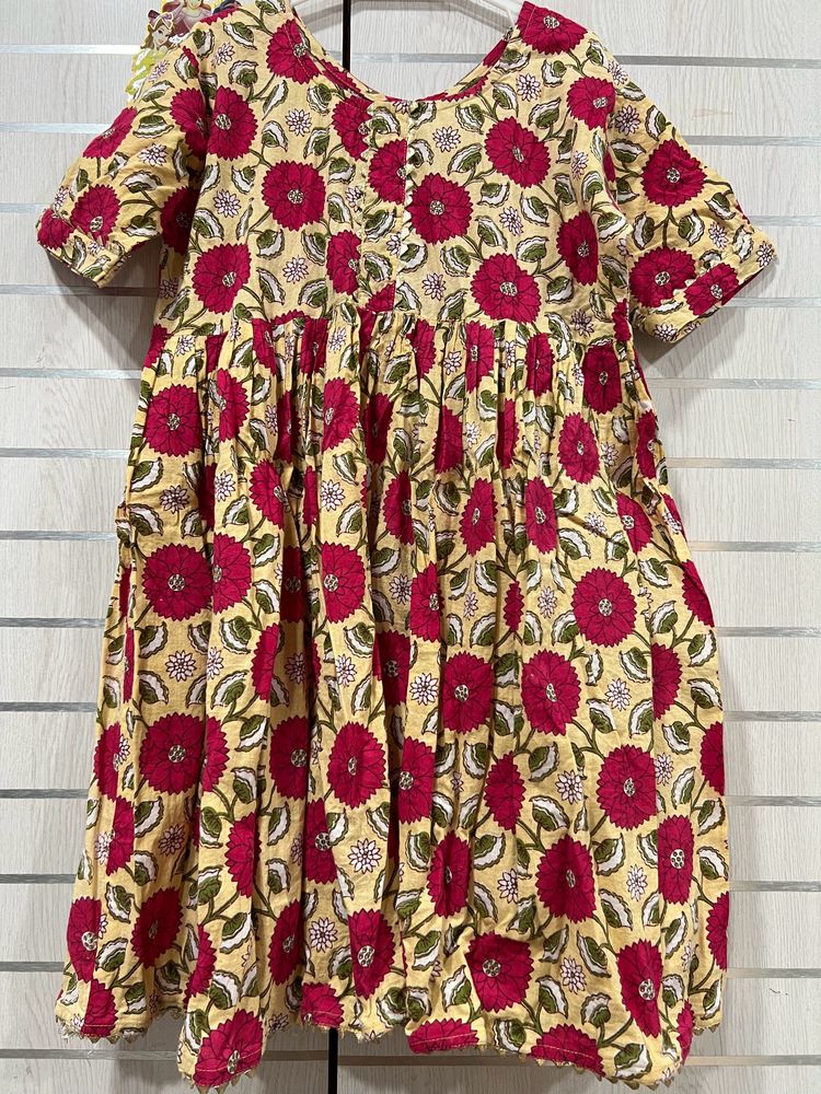Printed Kurta N Pant Set