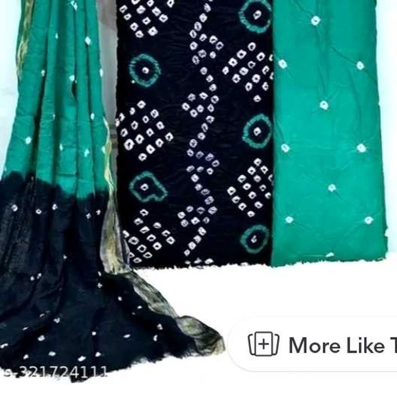 Bandhani Dress Material - Unstitched