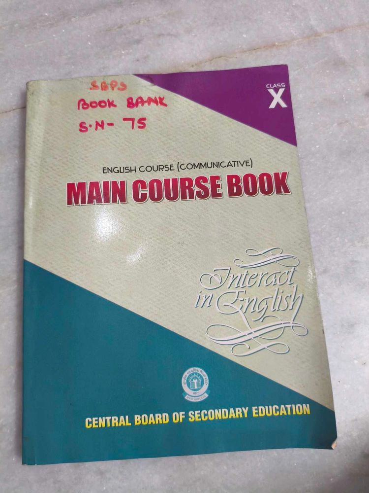 Class 10 English Main Course Book