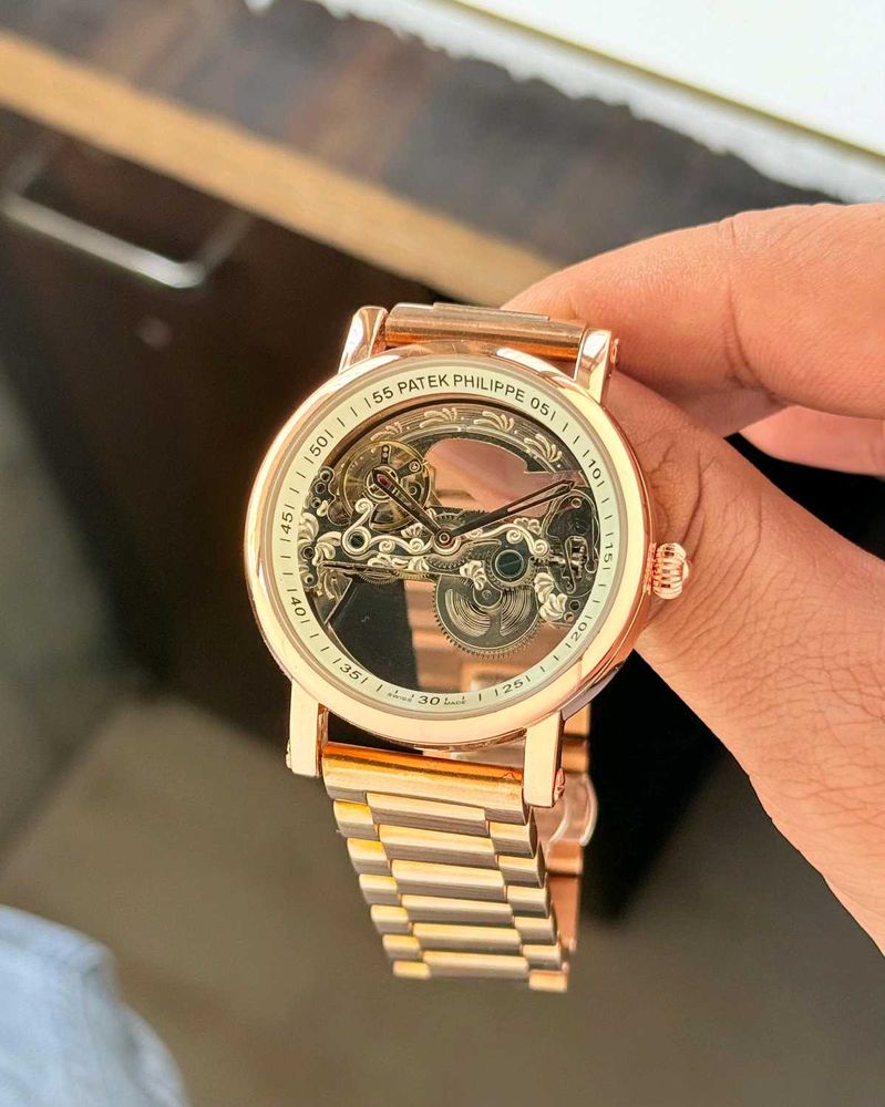 PATEK PHILLIPE PREMIUM QUALITY OPEN BACK AUTOMATIC