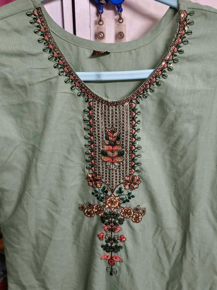 Embroidered Kurta