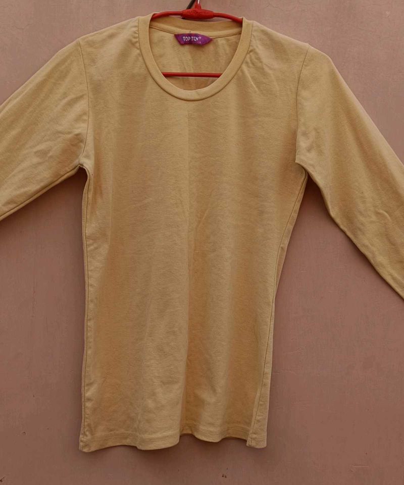 Yellow Pullover
