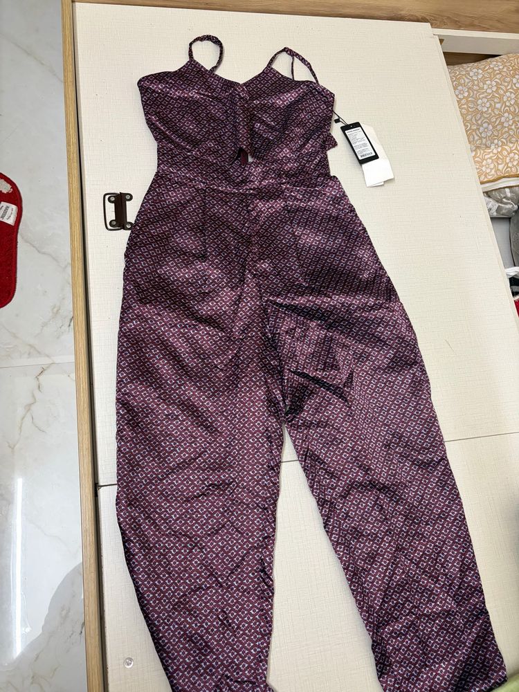 Stylish Patterned Jumpsuit