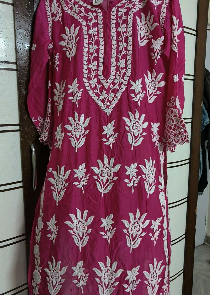 Premium cutwork luknowi set