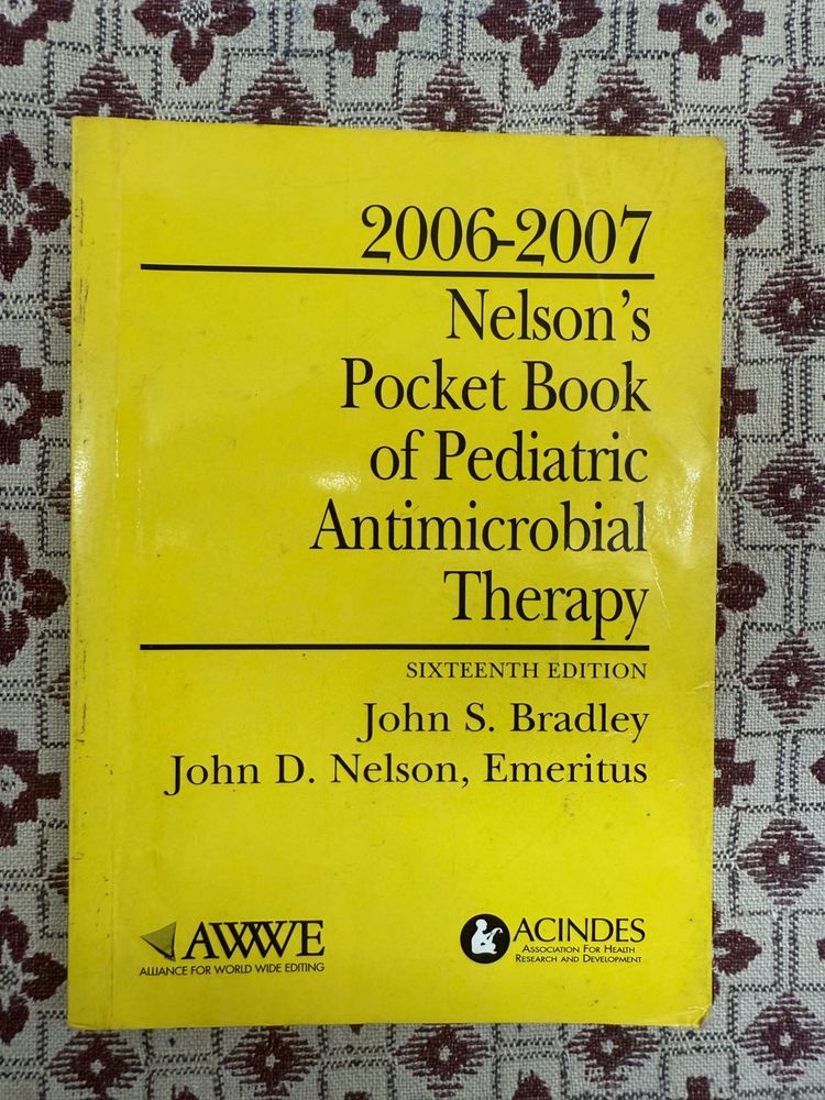 Nelson's Pocket Book of Pediatric Antimicrobial Th