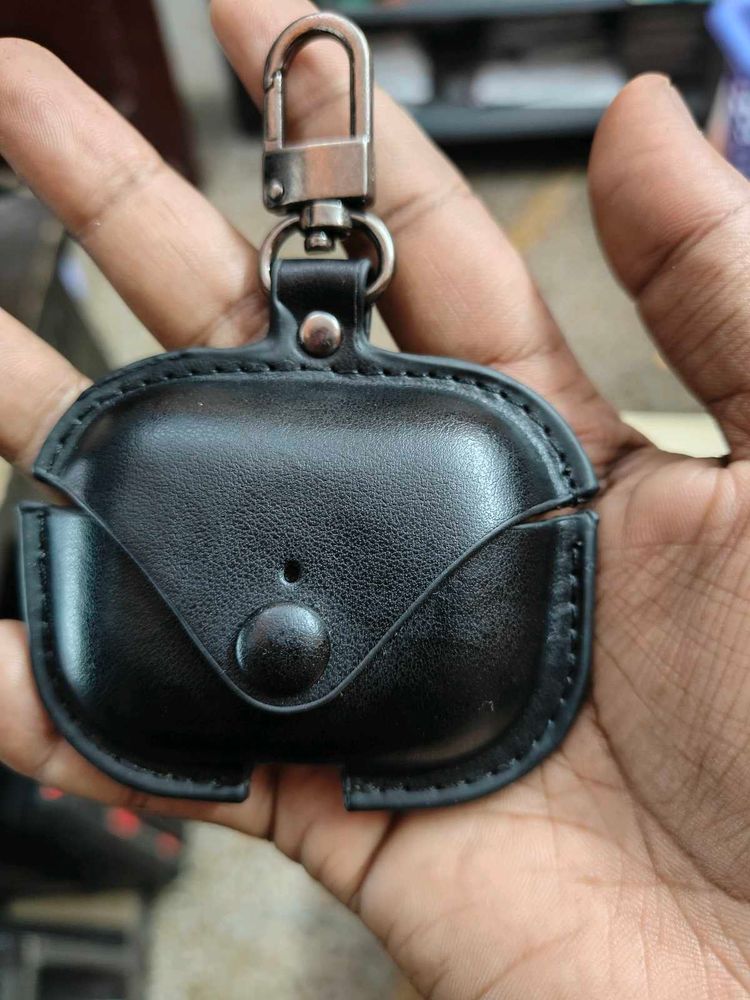 Premium Leather Protective Pouch Case for AirPods
