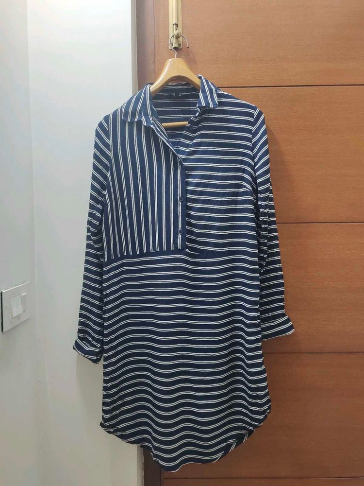 Striped Old Money Style Dress💙