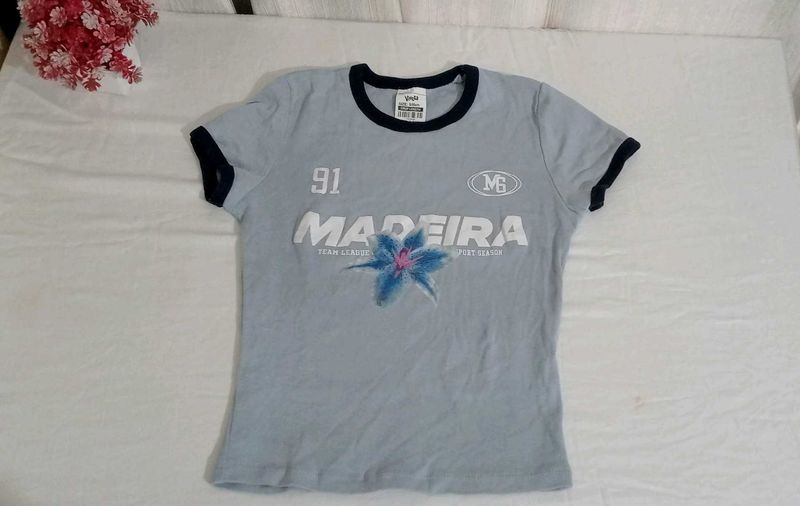Blue Graphic T-Shirt