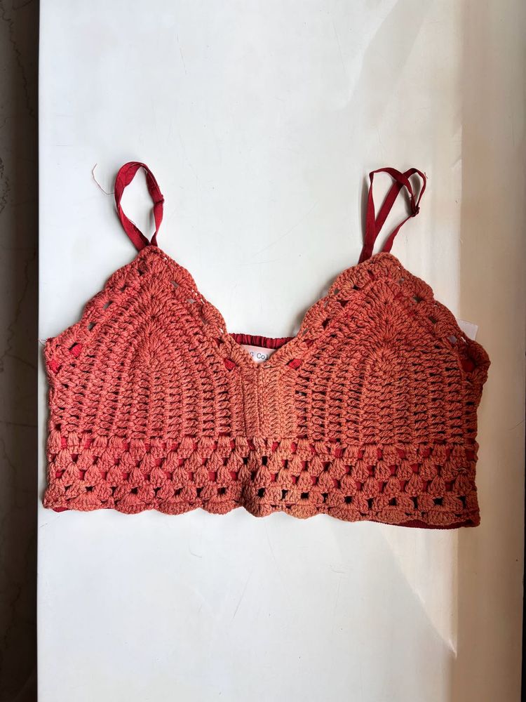 Crochet Rust Top